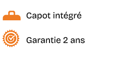 ￼,Capot int gr ,￼,Garantie 2 ans