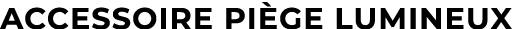 accessoire pi ge lumineux