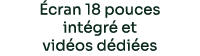  cran 18 pouces int gr et vid os d di es 