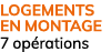 logements en montage 7 op rations
